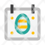 easter-calendar-event-date-egg-decoration-holiday-icon