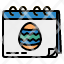 easter-egg-celebration-calendar-date-icon
