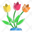 easterday-tulip-flower-nature-spring-plant-blossom-icon