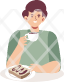 eating-breakfast-toast-coffee-man-avatar-character-icon