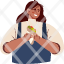 eating-woman-salad-wrap-burrito-food-healthy-smile-icon