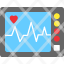 ecg-machine-monitor-cardiology-heartbeat-medical-icon