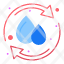 ecology-recycle-reuse-water-drop-icon