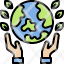 ecology-savetheplant-earth-world-hand-globe-icon