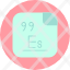 einsteinium-periodic-table-chemistry-atom-atomic-chromium-element-icon