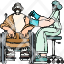elderly-woman-sitting-wheelchair-vaccinated-people-person-charecter-icon