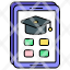 elearning-online-learning-mortarboard-smartphon-icon