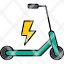 electric-scooter-vehicle-transportation-icon
