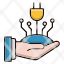 electronic-power-electronics-icon
