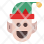 elf-christmas-winter-xmas-icon