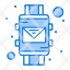 email-envelope-smart-wrist-watch-icon