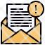 email-filloutline-alert-communications-exclamation-mark-envelope-icon