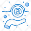 email-message-hand-support-icon