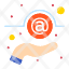 email-message-hand-support-icon