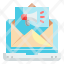 email-newsletter-send-laptop-advertisement-icon