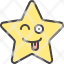 emoji-emotion-star-tongue-winking-playful-icon