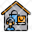 employee-online-shopping-working-at-home-bag-headphone-icon