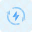 energy-power-recycle-bolt-battery-icon