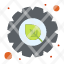 environment-gear-green-leaf-icon
