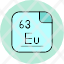 europium-periodic-table-chemistry-atom-atomic-chromium-element-icon