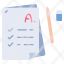 exam-and-a-college-education-paper-school-test-icon