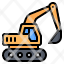 excavator-bulldozer-heavy-construction-vehicle-icon