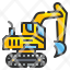 excavator-tractor-digger-machinery-construction-excavate-transportation-vehicle-icon