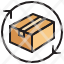 exchange-arrows-parcel-box-delivery-service-pack-icon-icon