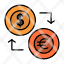 exchange-coins-currency-dollar-euro-finance-financial-money-icon