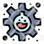 experiment-flask-gear-research-icon