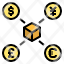 export-currency-commercial-import-worldwide-icon