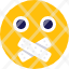 face-emoji-no-talk-icon