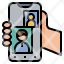 facetime-videocall-call-mobile-phone-social-distancing-icon