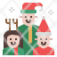 family-baby-christmas-father-kid-icon