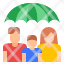 family-insurance-protection-umbrella-icon