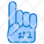 fanatic-finger-foam-sport-icon