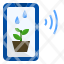 farmer-smart-technology-mobile-control-application-plant-icon