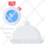 fast-food-time-cloche-delivery-icon