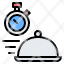 fast-food-time-cloche-delivery-icon