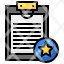 favourite-star-clipboard-file-document-icon