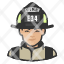 female-firefighter-asian-coronavirus-icon