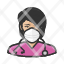 female-n-mask-coronavirus-asian-nurse-icon