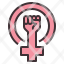 feministsymbol-feminine-feminism-feminist-rights-activist-woman-lady-women-female-freedom-protest-icon