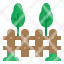 fence-farm-tree-garden-nature-icon