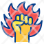 fight-brave-protest-energy-hand-icon