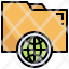 file-and-folder-filloutline-worldwide-global-archive-icon