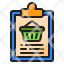 file-clipboard-busket-payment-ecommerce-icon