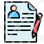 file-resume-profile-pen-business-icon