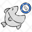 financial-fish-seafood-creature-specie-fish-eating-dollar-icon