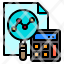 find-analysis-calculator-file-document-icon